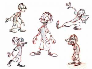 cartoon sketching - Cartoon and Character Sketching Flip Art Animation C12 01 02 300x225 - Cartoon and Character Sketching (Flip Art Animation) C12-01 Course Gallery