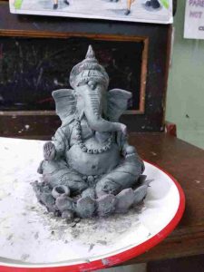 ganpati making - Clay Work C11 06 03 225x300 - Ganpati Making