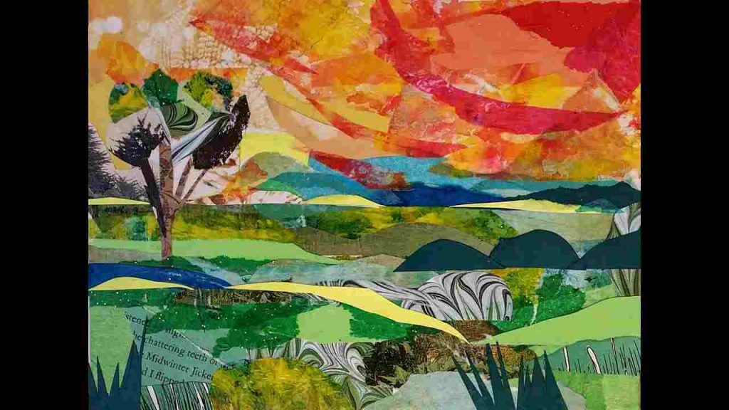 Collage Painting Drawing, Painting Institute Pune — free download