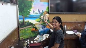 landscape painting classes - Landscape With Media C08 09 04 300x169 - Landscape With Media C08-09 Course Photo Gallery