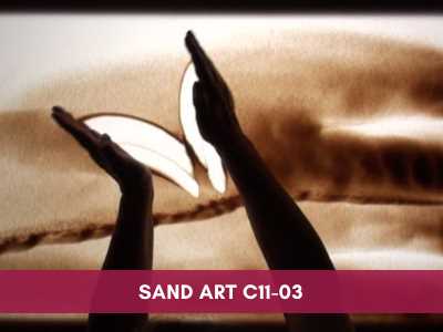 advance painting & media courses - Sand Art C11 03 - Advance Painting &amp; Media Courses